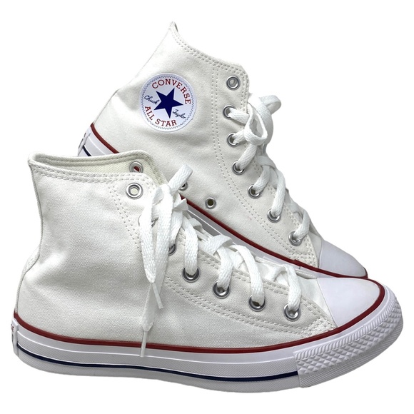Converse Shoes - Converse Chuck Taylor Shoes Women Size High Top Canvas White Custom M7650C-WWWSB